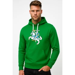 Vīriešu zaļš džemperis Vytis