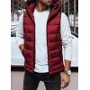 Vīriešu bordo krāsas veste Dobor Vestes
