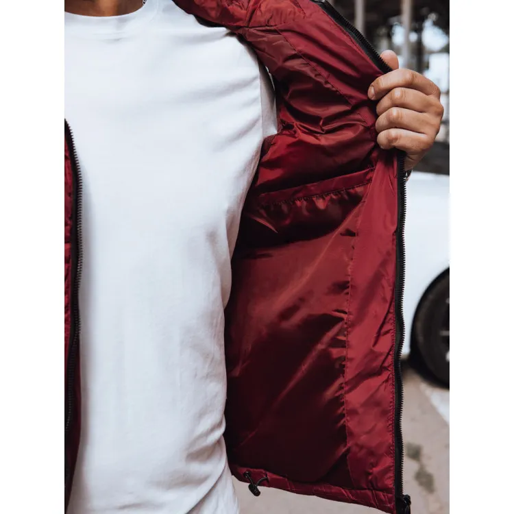 Vīriešu bordo krāsas veste Dobor Vestes