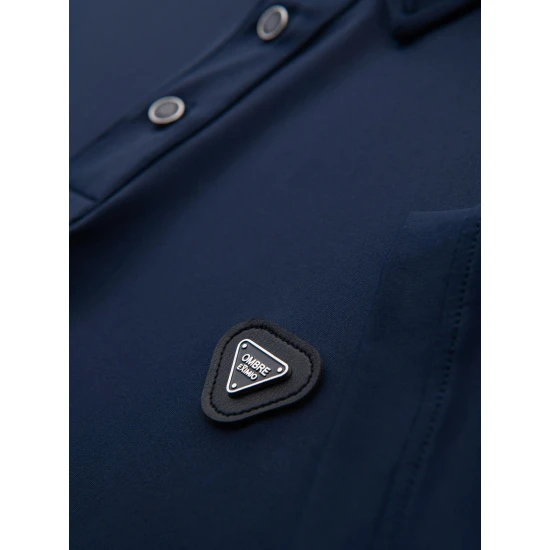 Vīriešu tumši zils polo krekls Exim POLO T-krekls