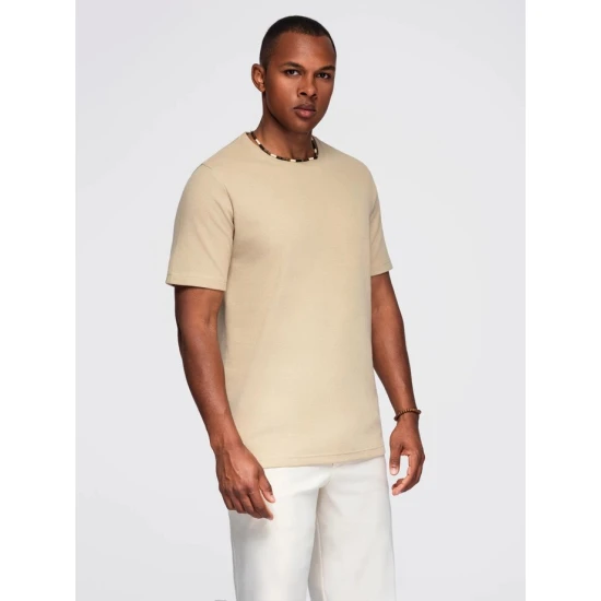 Brūns vīriešu krekls Saimon T-krekls