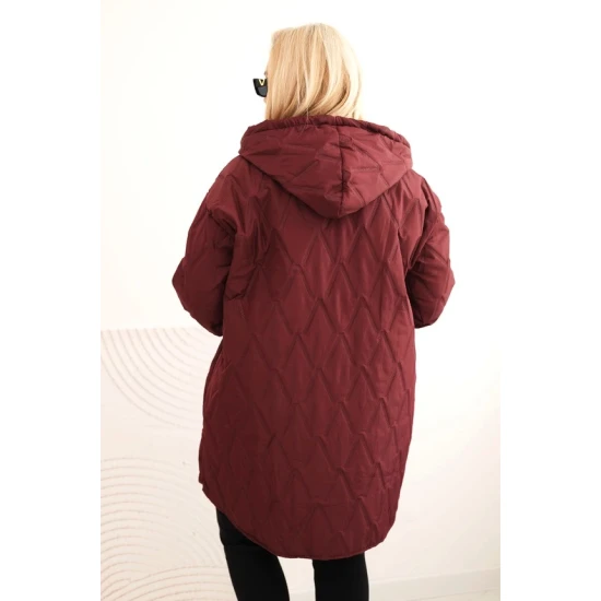 Sieviešu bordo krāsas jaka Hope Sieviešu jakas