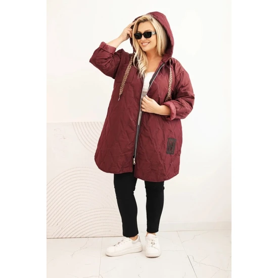 Sieviešu bordo krāsas jaka Hope Sieviešu jakas