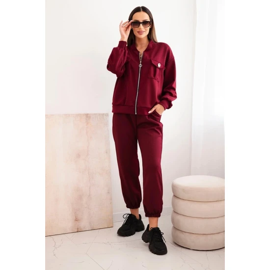 Sieviešu bordo komplekts Marbel Sieviešu uzvalki