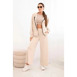 Sieviešu brūns brīvā laika kostīms Jener