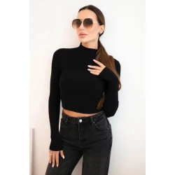 Melna sieviešu blūze Belin