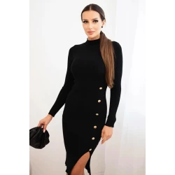 Sieviešu melna kleita Berna