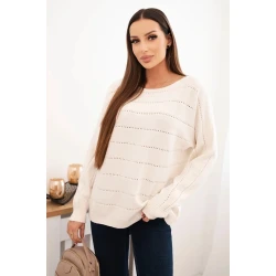 Sieviešu brūns džemperis Dora