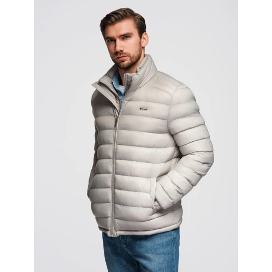 Vīriešu pelēka jaka Ozan Vīriešu jakas un mēteļi