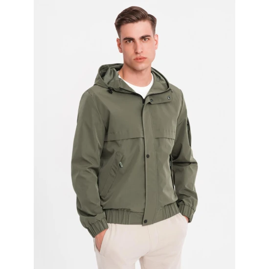 Vīriešu haki krāsas jaka Eden Vīriešu jakas un mēteļi