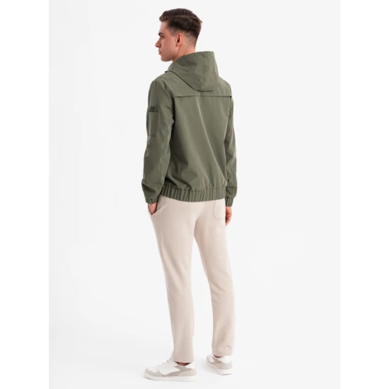 Vīriešu haki krāsas jaka Eden Vīriešu jakas un mēteļi