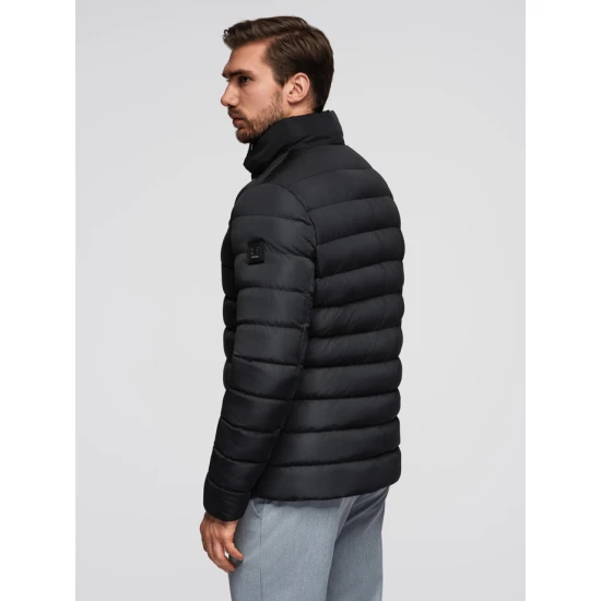 Vīriešu melna jaka Olten Vīriešu jakas un mēteļi