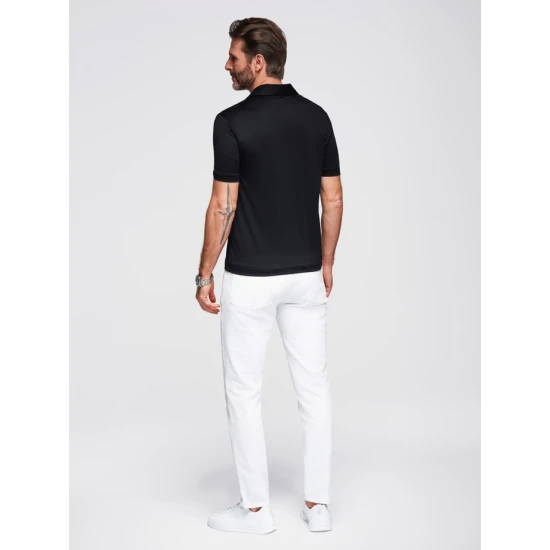 Vīriešu melns polo krekliņš Exim POLO T-krekls
