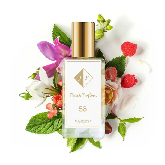 No58 smaržas, ko iedvesmojusi Puma - Plūstošas 60 ml FP sievietēm French Perfumes