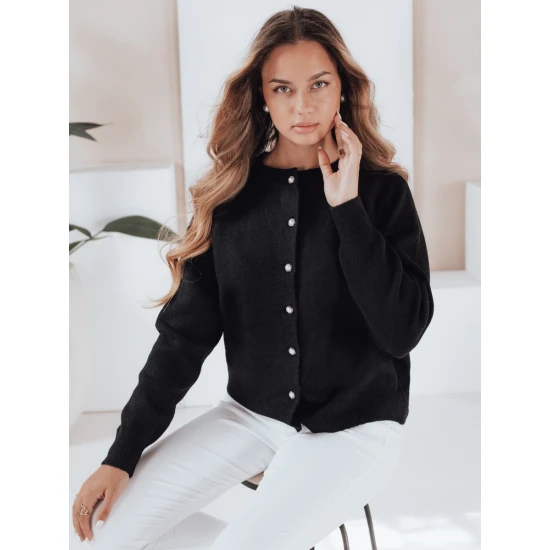 Sieviešu melns džemperis Selin Sieviešu džemperi