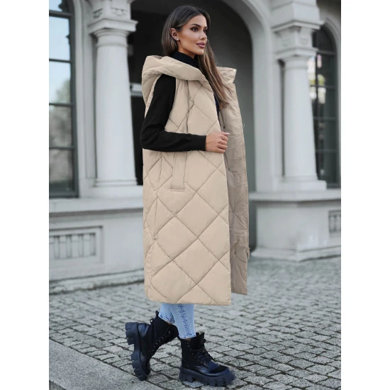 Kiket brūna garā veste JS/5M3165/62