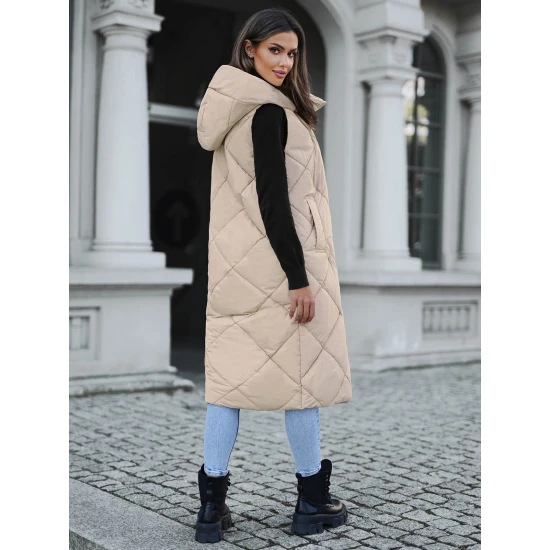 Kiket brūna garā veste JS/5M3165/62