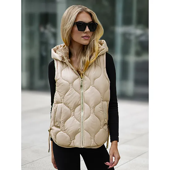 Sieviešu brūna veste Lyra Sieviešu vestes