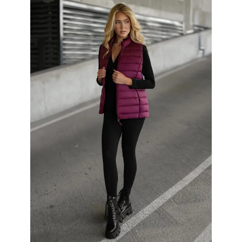 Sieviešu bordo krāsas veste Tory Sieviešu vestes