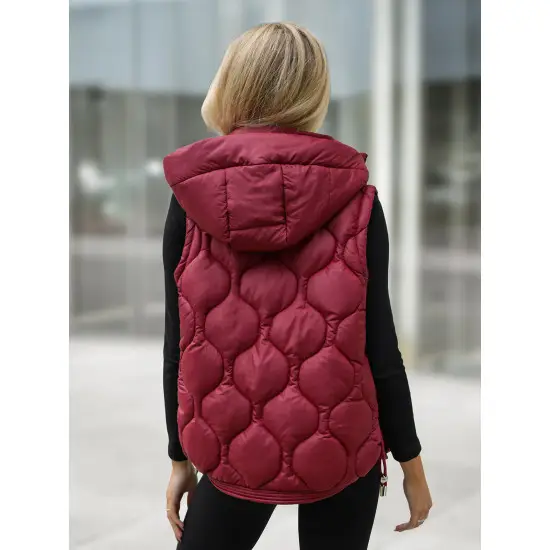 Sieviešu bordo krāsas veste Lyra Sieviešu vestes