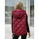 Sieviešu bordo krāsas veste Lyra Sieviešu vestes