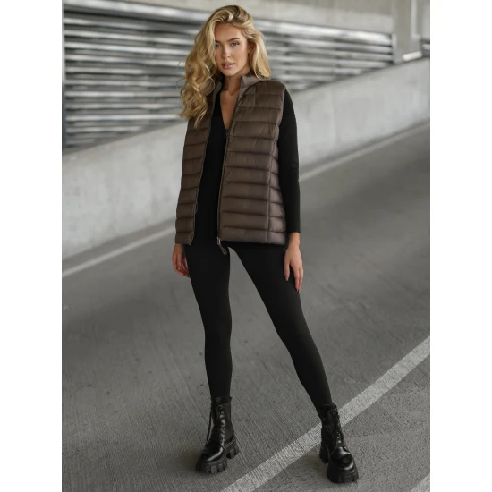 Sieviešu tumši brūna veste Tory Sieviešu vestes