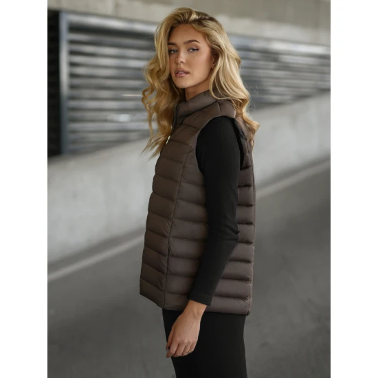 Sieviešu tumši brūna veste Tory Sieviešu vestes