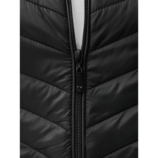 Sieviešu melna jaka ar kapuci Percy Sieviešu vestes