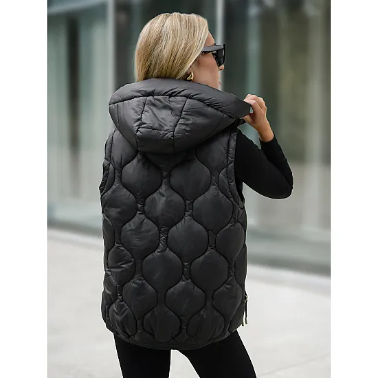 Sieviešu melna veste Lyra Sieviešu vestes