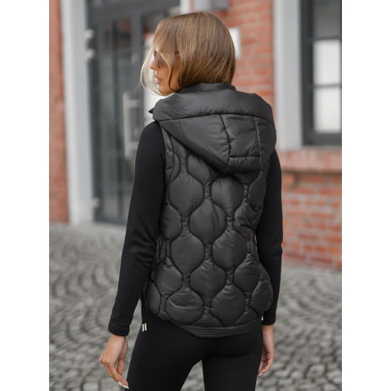 Sieviešu melnā/brūnā veste Lyra Sieviešu vestes