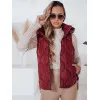 Sieviešu bordo krāsas veste Jener Sieviešu vestes