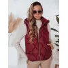 Sieviešu bordo krāsas veste Jener Sieviešu vestes