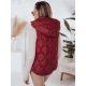 Sieviešu bordo krāsas veste Jener Sieviešu vestes