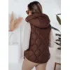 Sieviešu brūna veste Jener Sieviešu vestes