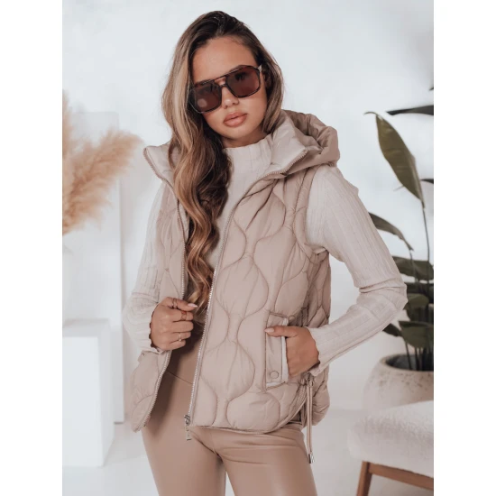 Sieviešu brūna veste Jener Sieviešu vestes