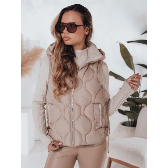 Sieviešu brūna veste Jener Sieviešu vestes