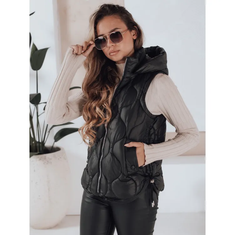 Sieviešu melna veste Jener Sieviešu vestes