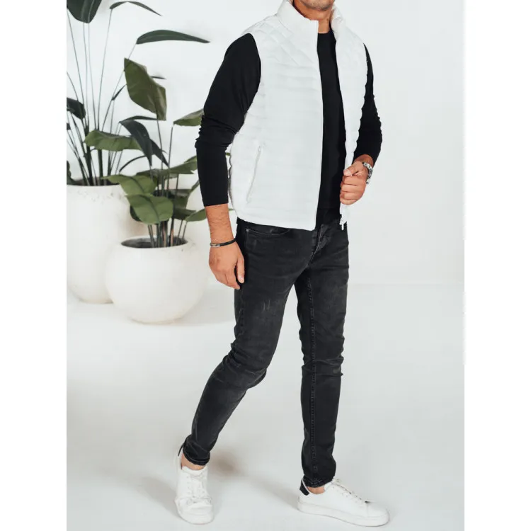 Vīriešu balta veste Geir Vestes