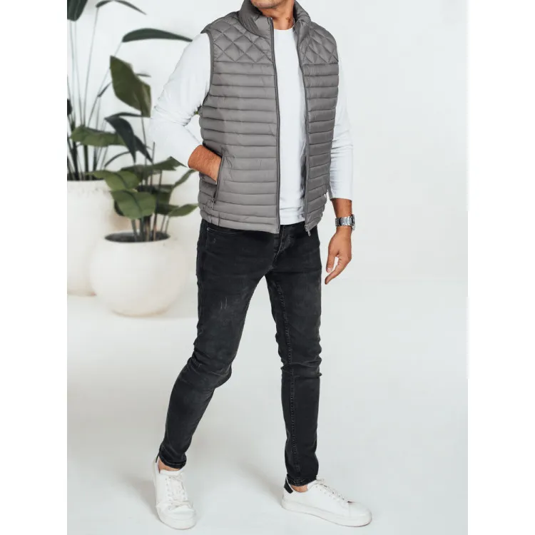 Vīriešu pelēkā veste Geir Vestes