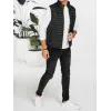 Vīriešu melna veste Geir Vestes