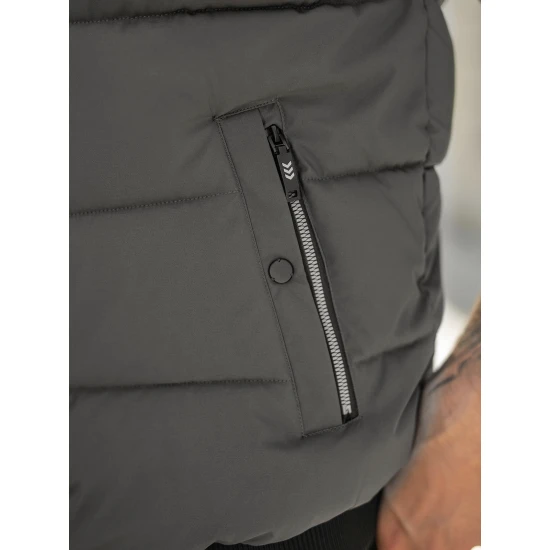 Vīriešu tumši pelēka veste Corles Vestes