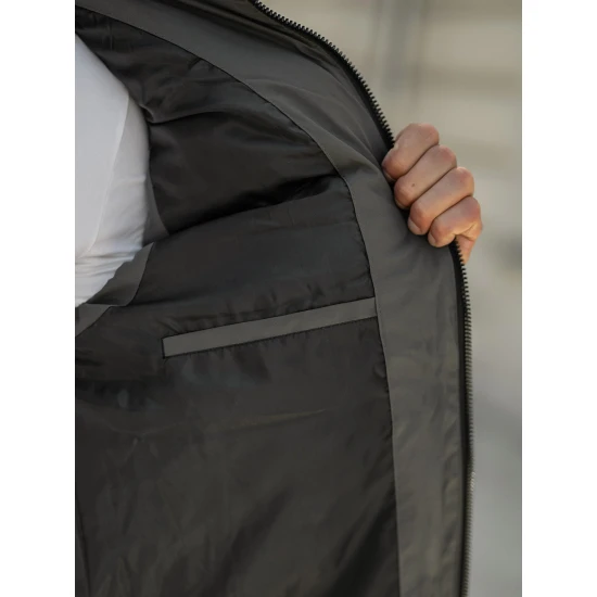 Vīriešu tumši pelēka veste Corles Vestes