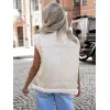 Sieviešu brūna ādas veste Sara Sieviešu vestes