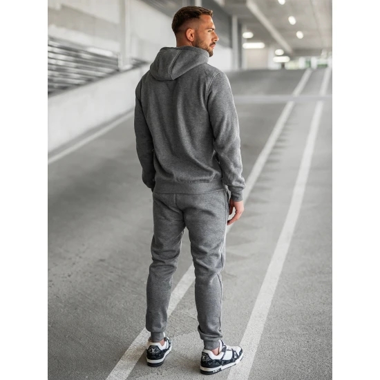 Tumši pelēks vīriešu sporta tērps Pazar AX0379