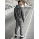 Tumši pelēks vīriešu sporta tērps Pazar AX0379