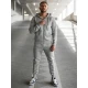 Pelēks vīriešu treniņtērps Pazar Sporta tērpi