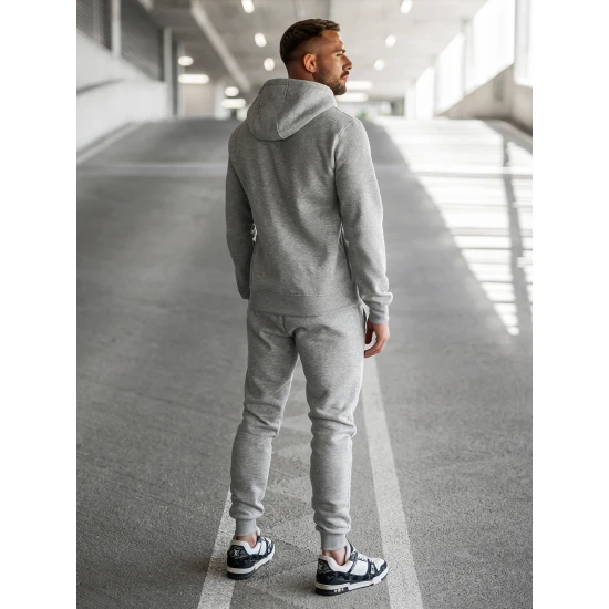 Pelēks vīriešu treniņtērps Pazar Sporta tērpi