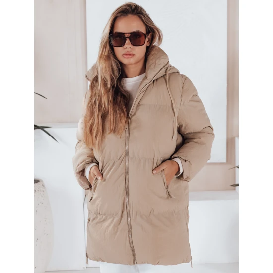 Sieviešu stepēta brūna jaka Letis Sieviešu jakas