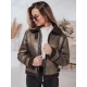 Sieviešu brūna jaka Mira Sieviešu jakas