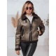 Sieviešu brūna jaka Mira Sieviešu jakas